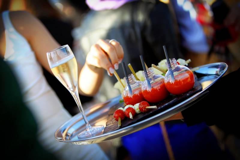 Service traiteur pour l'organisation d'un cocktail dînatoire  à Monaco Monté Carlo