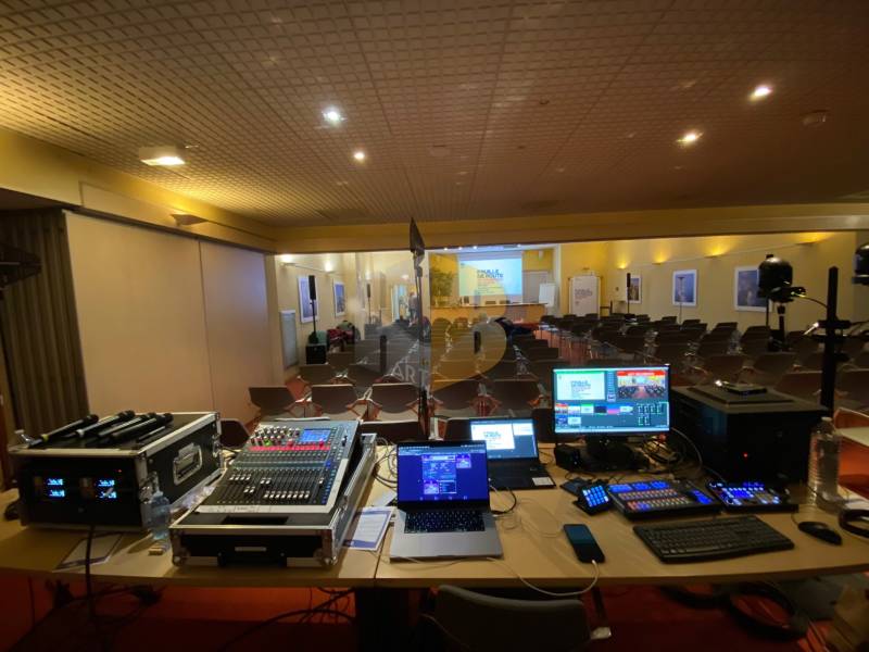 Captation vidéo live streaming et Visioconférence pour événementiel à Marseille 13