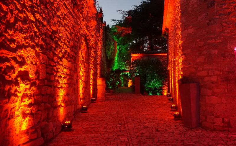 Décorateur lumière pour soirée événementielle et soirée de mariage à Marseille Bouches du Rhône
