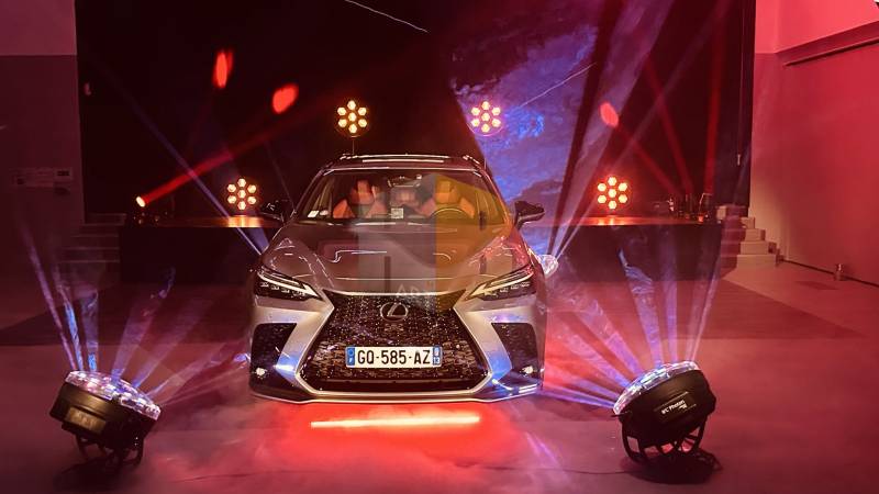 Prestataire son, lumière et vidéo pour le lancement de vos véhicules à Aix en Provence 