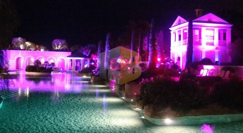 mise en lumière et sonorisation de l hotel montecarlo bay à monaco 