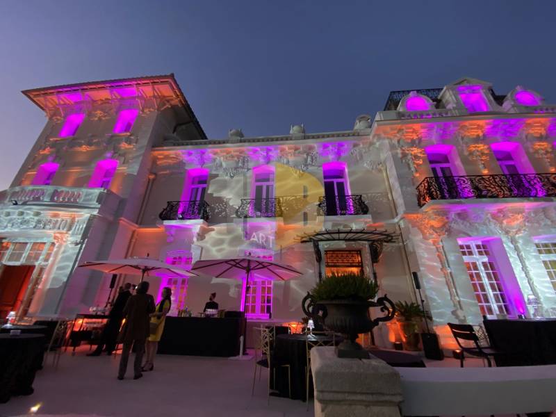 HB Art' Location d'éclairage et de projecteurs à led sur batterie pour événementiels à marseille dans les bouches du rhône