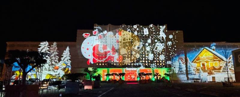 HB Art' projection de gobo et de mise en lumière immersive pour événementiel à Monaco 