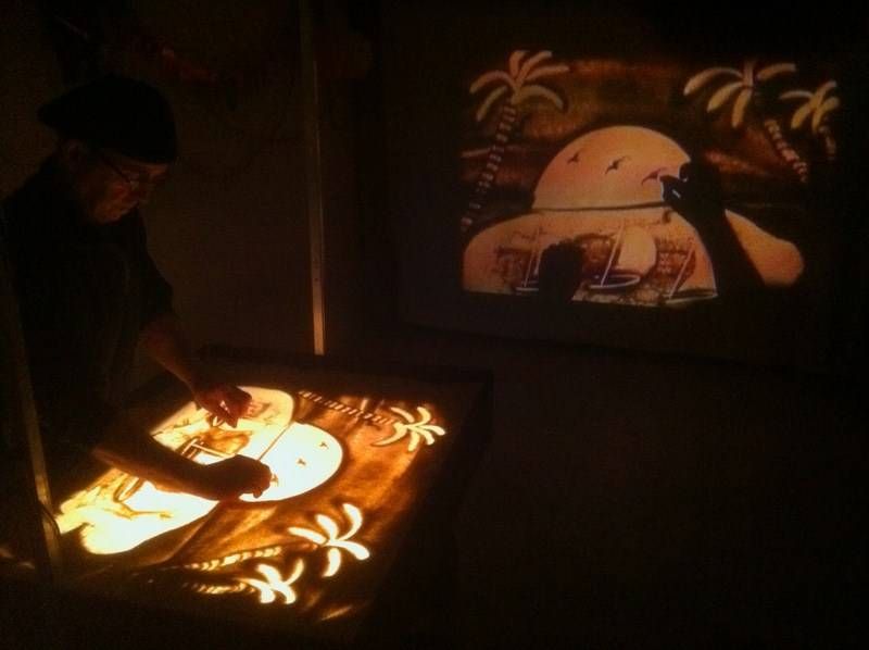 dessinateur sur sable pour soiree evenementielle a cannes et nice 06