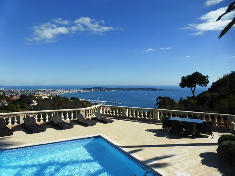 Location de villa de luxe avec vue mer et piscine pour le festival de Cannes