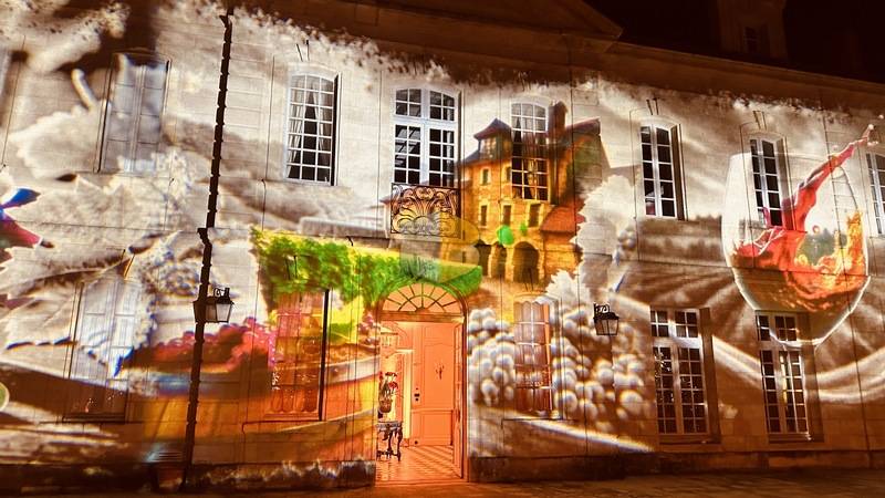 Projection lumineuse personnalisée Mapplight pour vos événements à Cannes