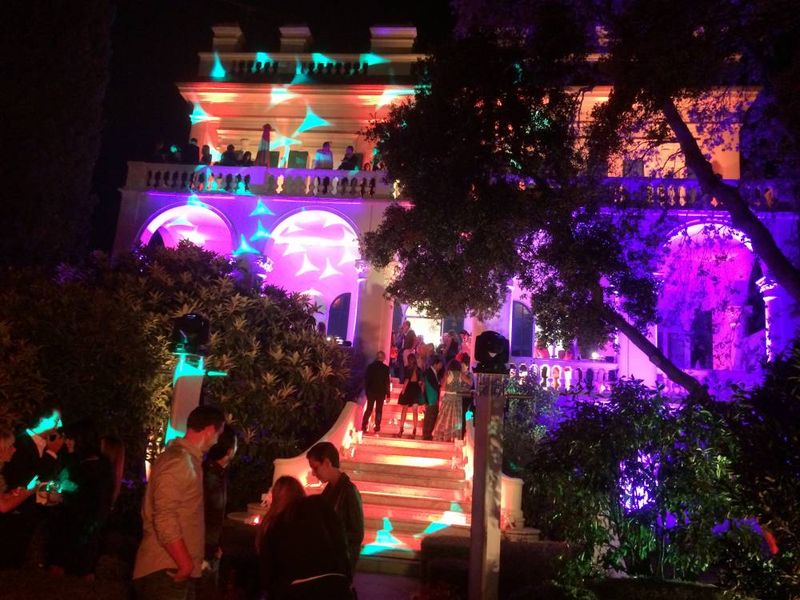 Mise en lumière de la villa Silvana à Antibes Juan les Pins