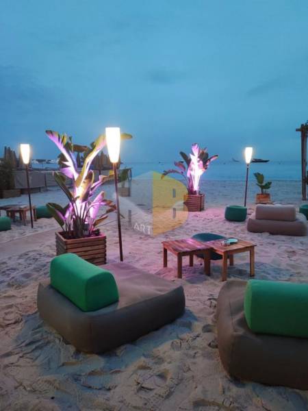 Location de lampadaires led sur batteries pour mise en lumière événementielle à nice French Riviera