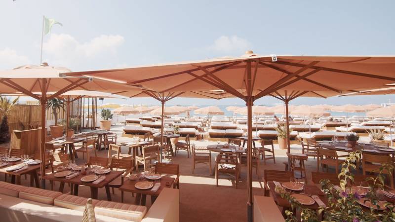 Organisez un évènement sur la place Copa Beach à Cannes la Croisette 